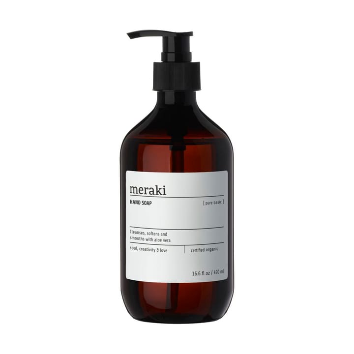 Sabão de mãos Meraki 490 ml - Pure basic - Meraki