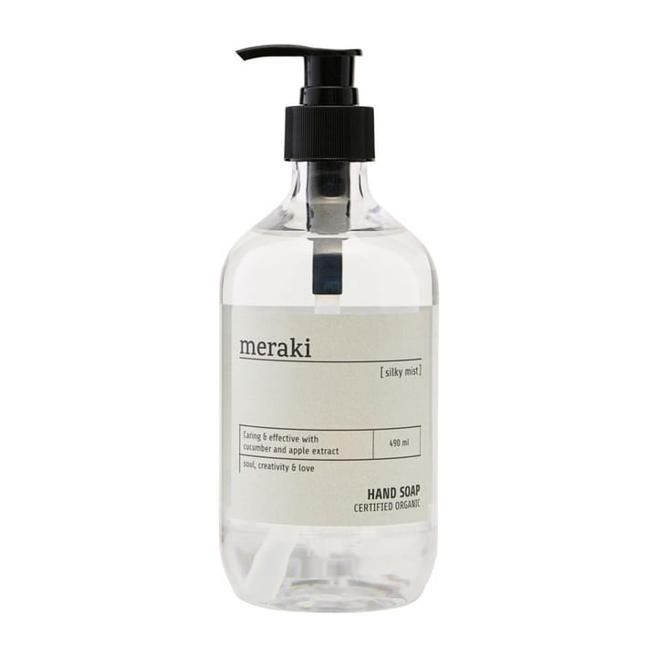 Sabão de mãos Meraki 490 ml - Silky mist - Meraki