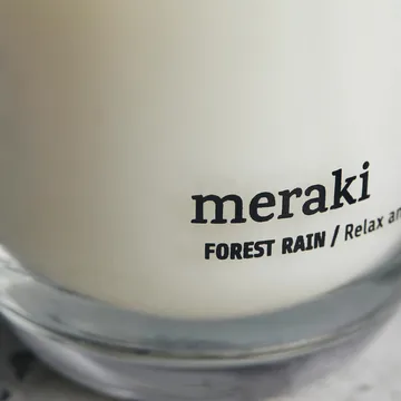 Vela perfumada Meraki 22 horas, 2 unidades - Forest rain - Meraki