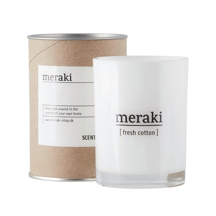 Vela perfumada Meraki 35 horas - Fresh cotton - Meraki