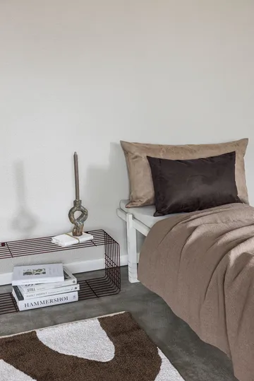 Almofada decorativa Lounge - Chocolate, 40x60 cm - Mette Ditmer