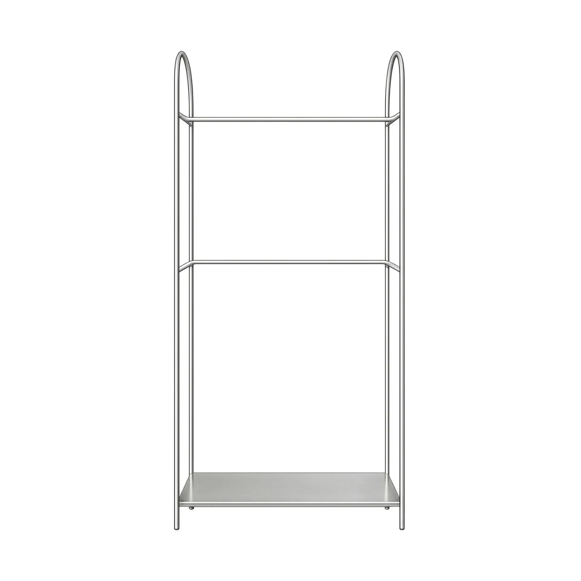 Arch cabideiro, Cor prateada, 39x92x186 cm Mette Ditmer