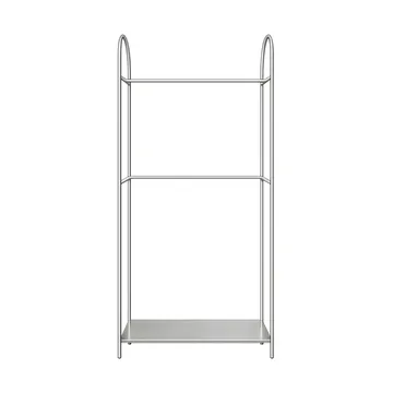 Arch cabideiro - Cor prateada, 39x92x186 cm - Mette Ditmer