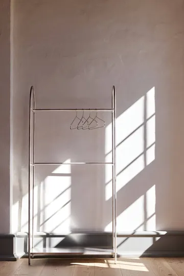 Arch cabideiro - Cor prateada, 39x92x186 cm - Mette Ditmer