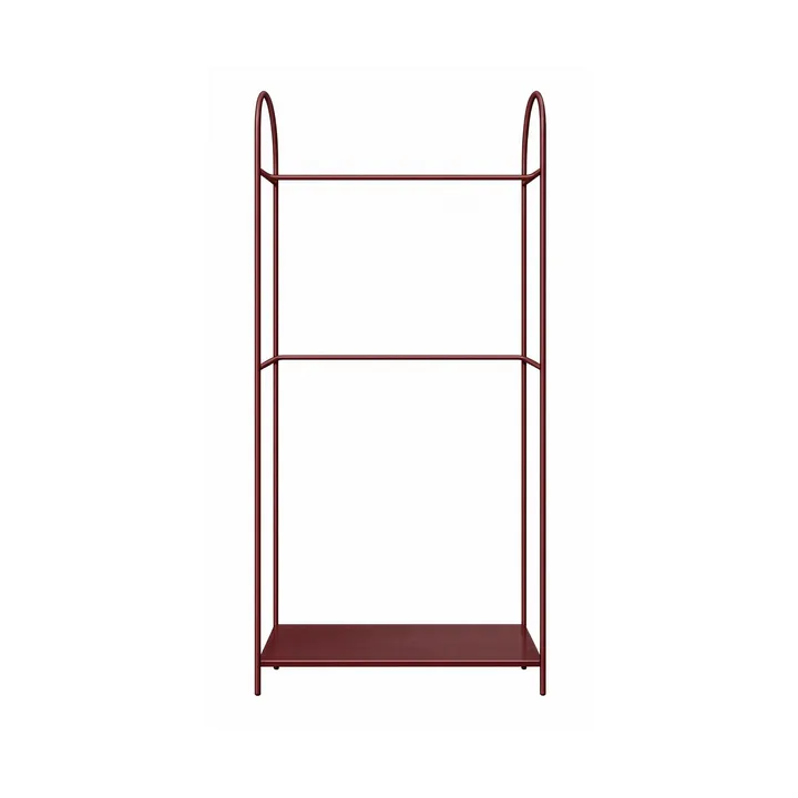 Arch cabideiro - Vermelho, 39x92x186 cm - Mette Ditmer