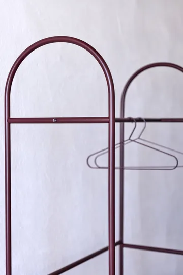Arch cabideiro - Vermelho, 39x92x186 cm - Mette Ditmer