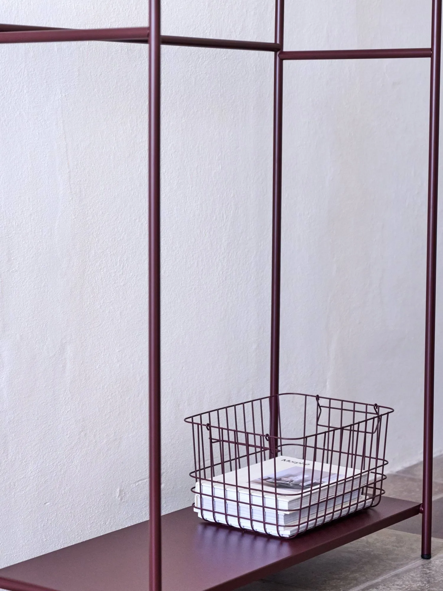 Arch cabideiro, Vermelho, 39x92x186 cm Mette Ditmer