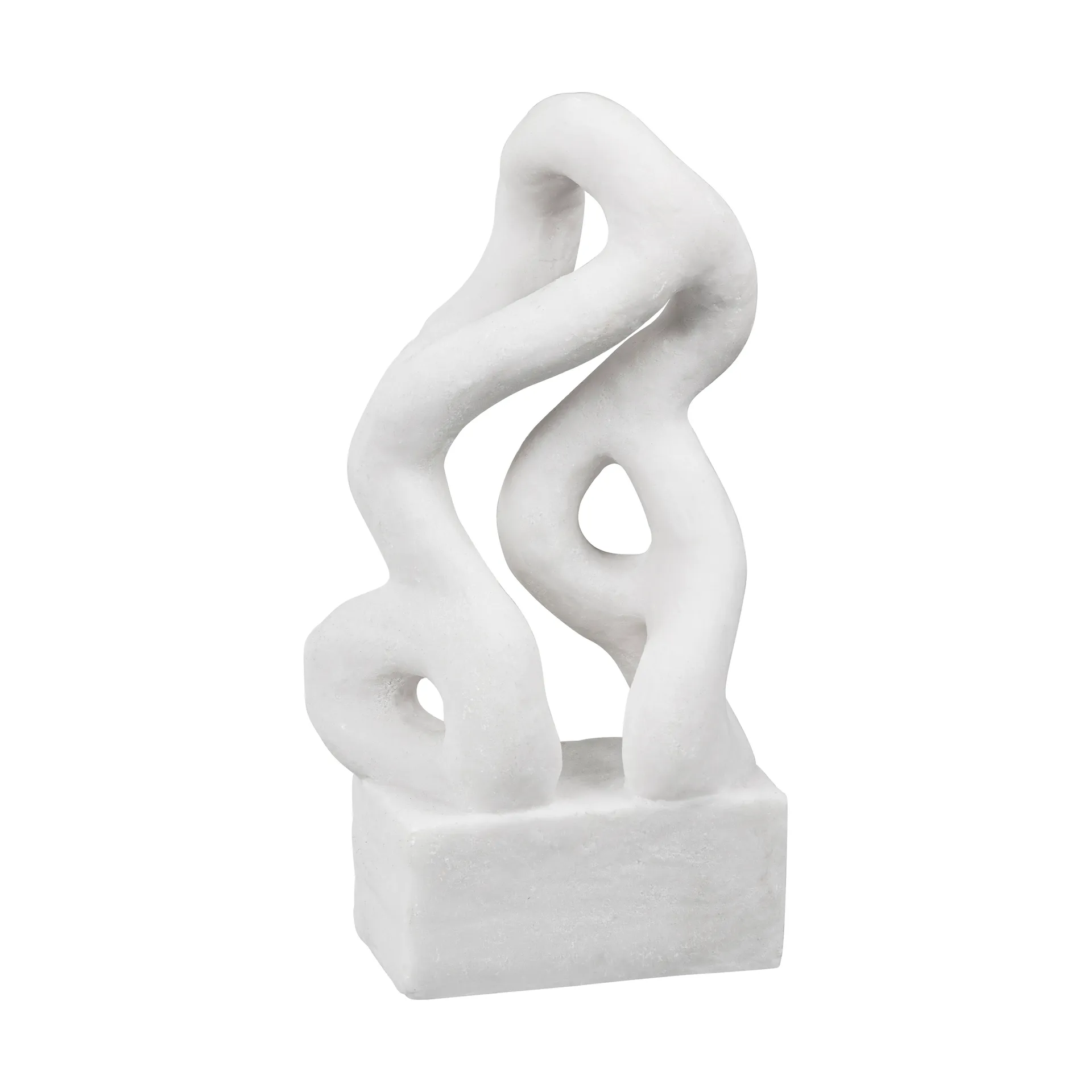 Art peça de escultura simbiosis 29 cm, Off-white Mette Ditmer