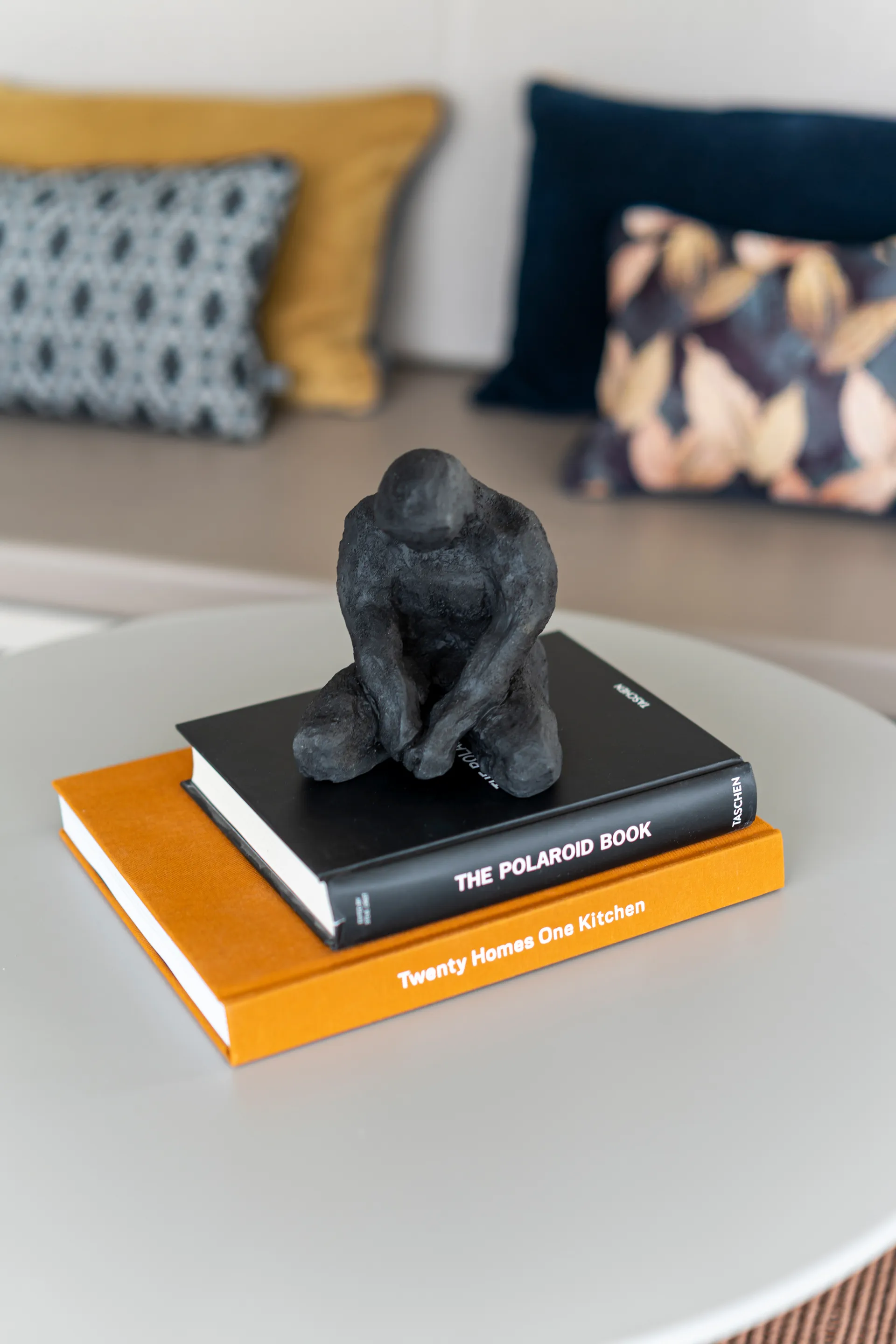 Art piece homem mediterrâneo 15 cm, Preto Mette Ditmer