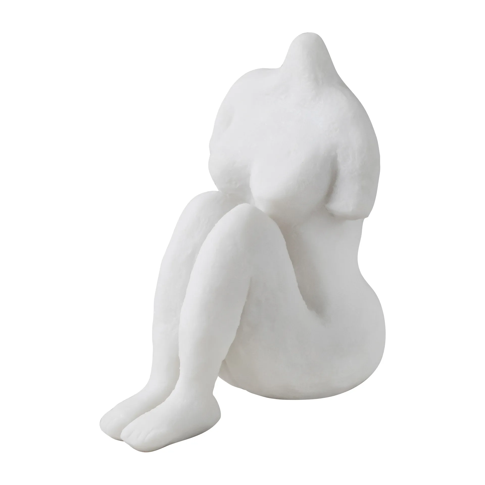 Art piece mulher sentada 14 cm, Off-white Mette Ditmer