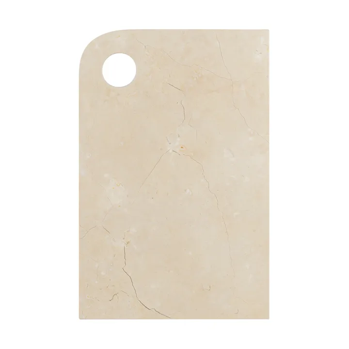 Bandeja de servir Marble média 20x30 cm - Areia - Mette Ditmer