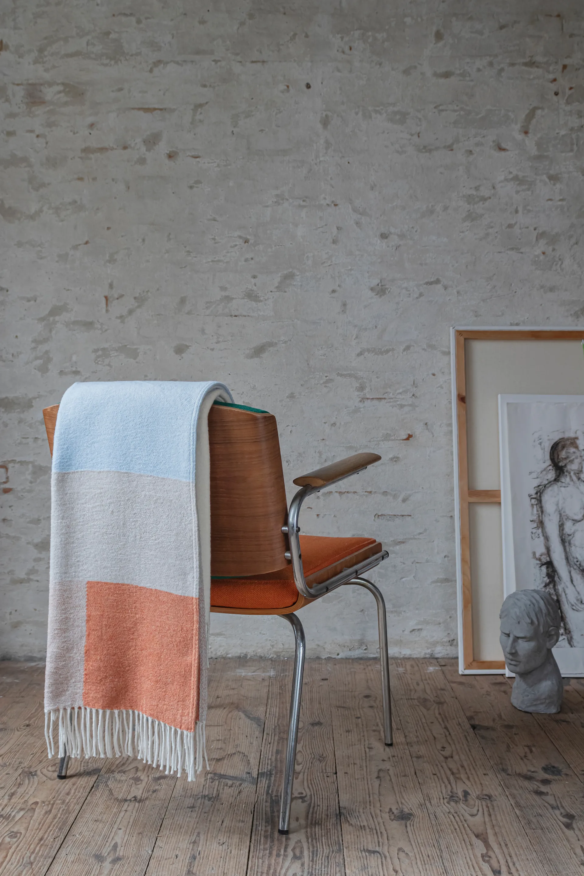 Brick manta 125x190 cm, Amarelo claro Mette Ditmer