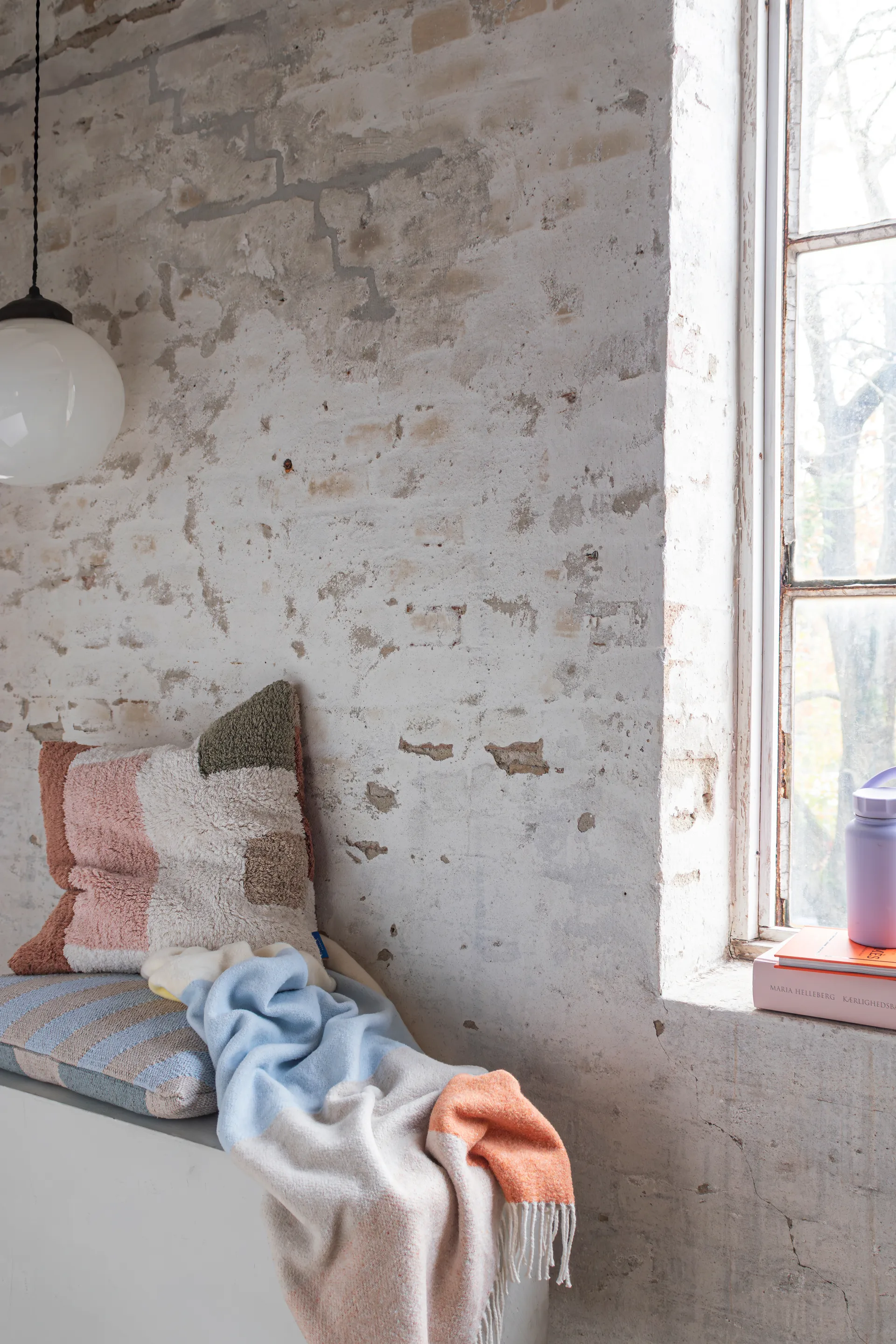 Brick manta 125x190 cm, Amarelo claro Mette Ditmer