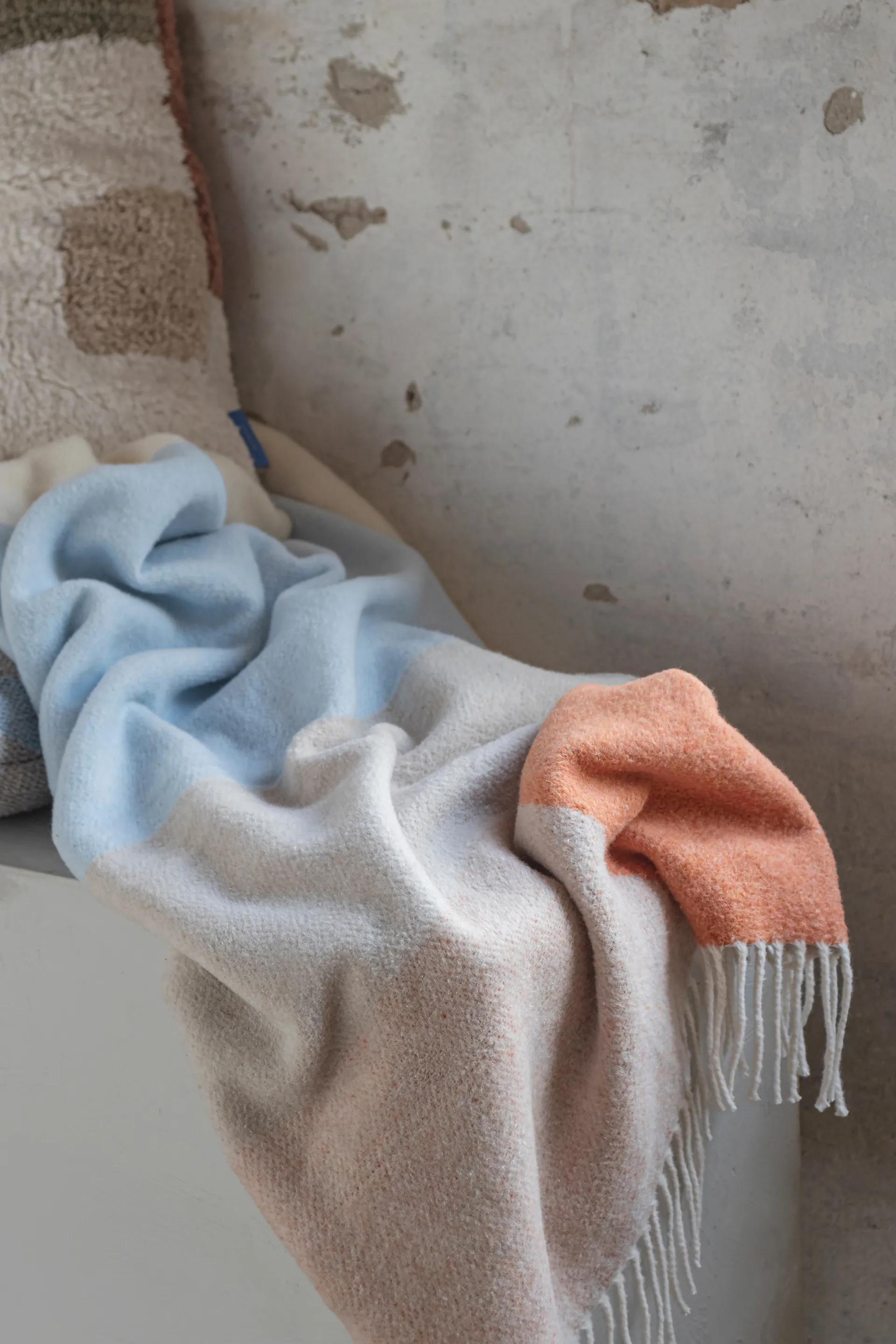 Brick manta 125x190 cm, Amarelo claro Mette Ditmer