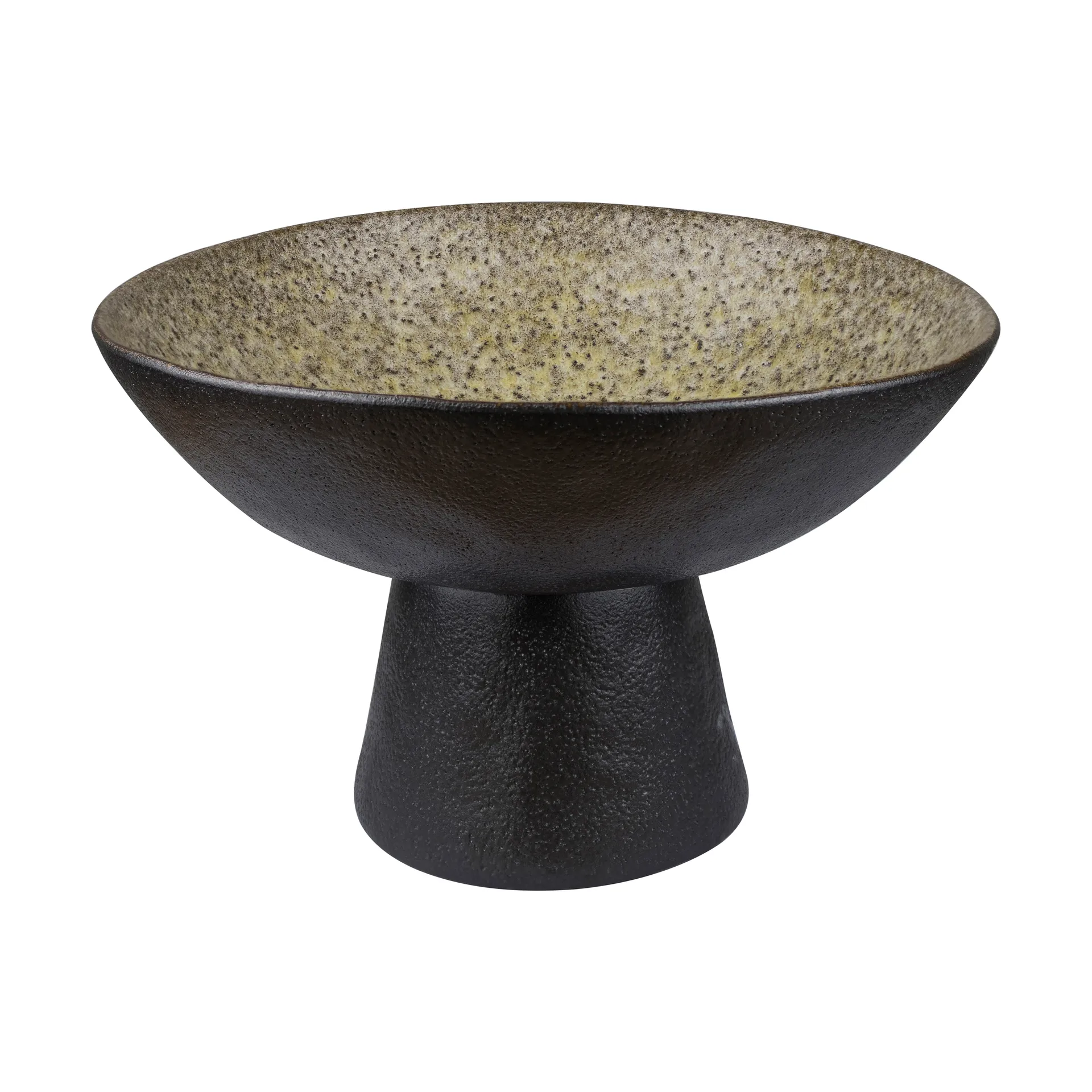 By Hand tigela com pé Ø31,5x20 cm, Areia Mette Ditmer