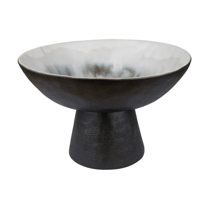 By Hand tigela com pé Ø31,5x20 cm - Branco sujo - Mette Ditmer