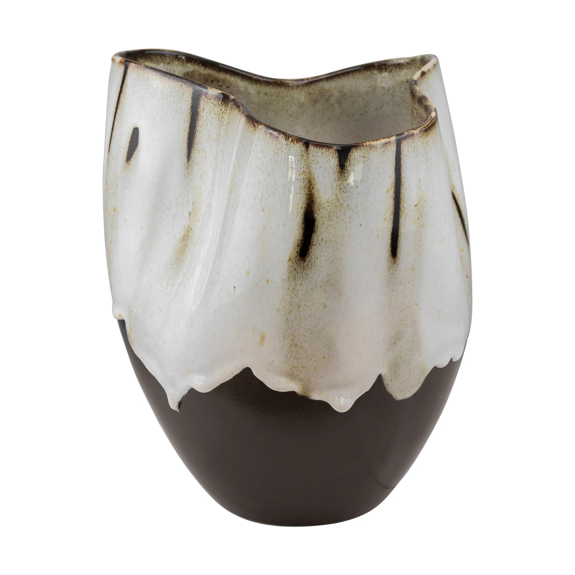 By Hand vaso pequeno 24,5 cm, Branco sujo Mette Ditmer