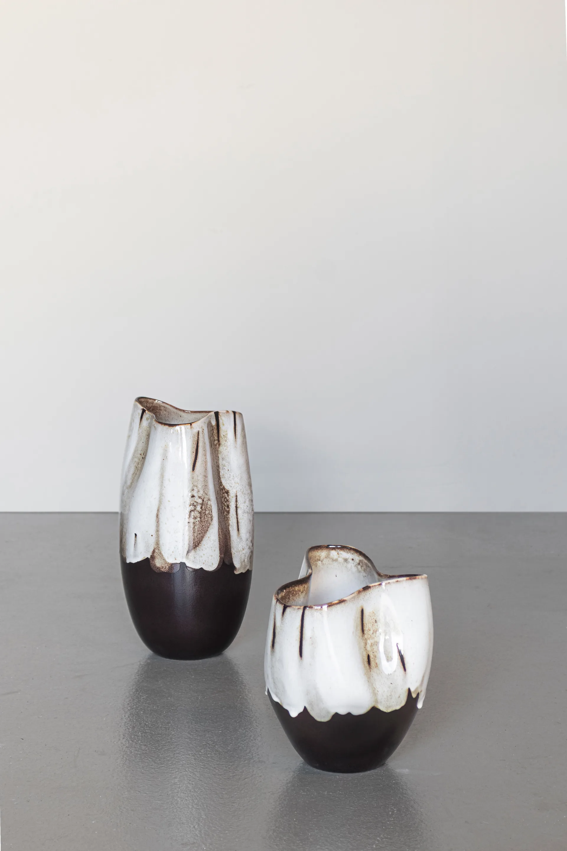 By Hand vaso pequeno 24,5 cm, Branco sujo Mette Ditmer