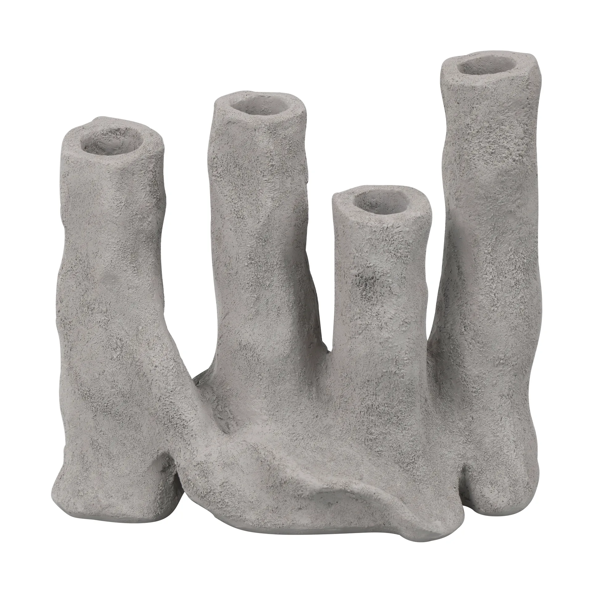 Candelabro Art piece four, Cinza claro Mette Ditmer