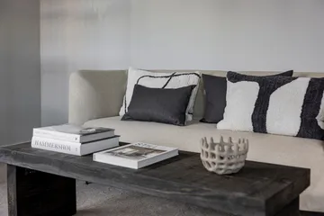 Capa de almofada Scala - Cinza pedra, 30x50 cm - Mette Ditmer