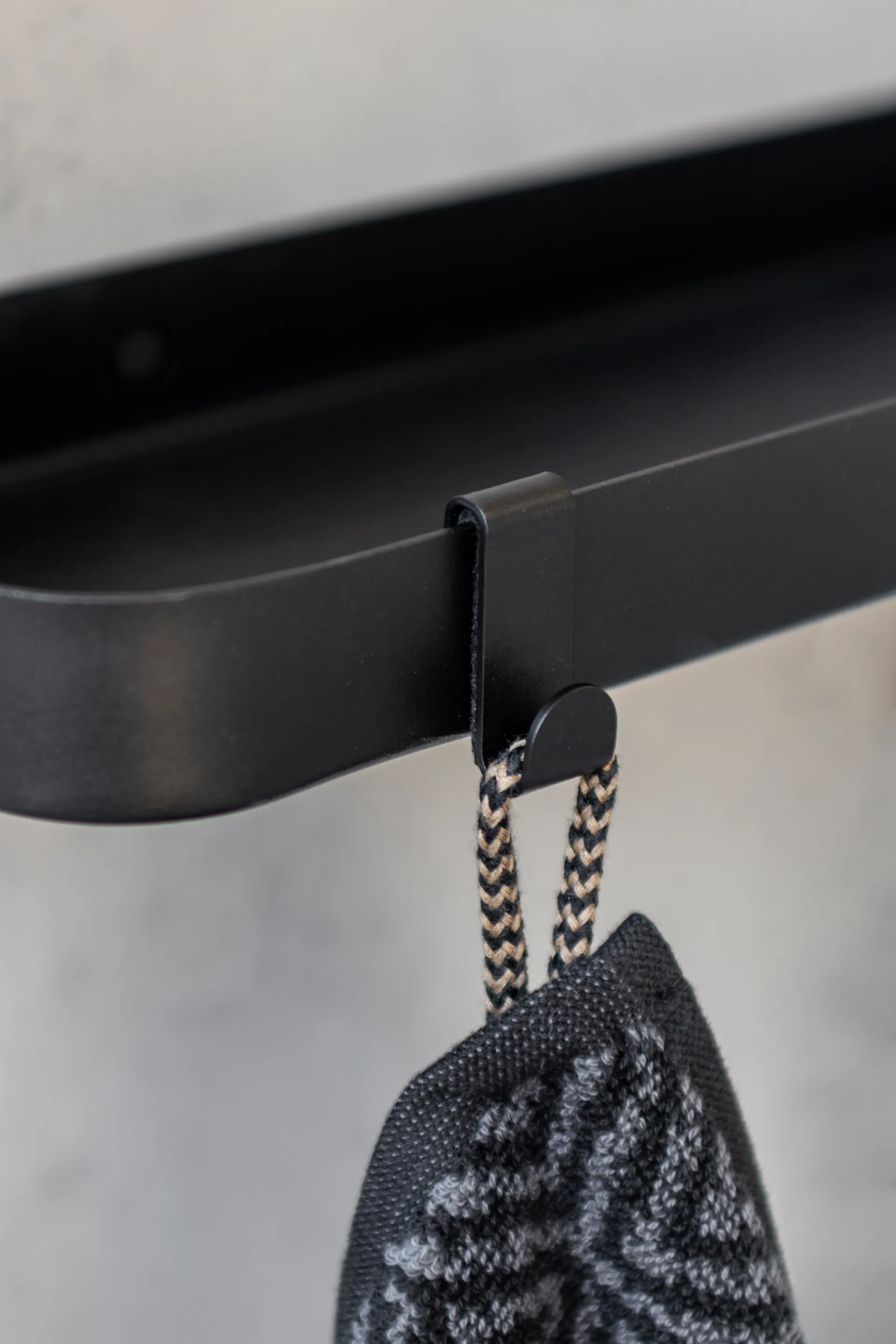 Carry ganchos 4 unid., Preto Mette Ditmer