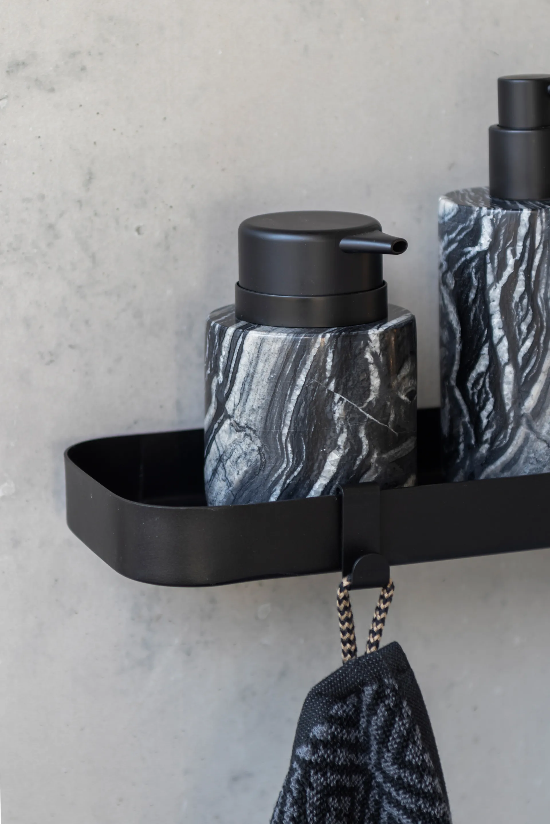 Carry ganchos 4 unid., Preto Mette Ditmer