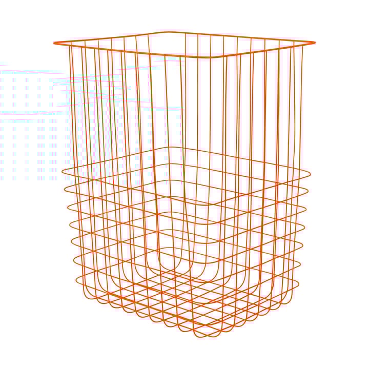 Cesta de armazenamento Store-it com saco de algodão grande, Laranja Mette Ditmer