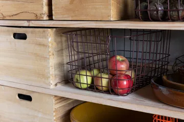 Cesto de arrumação Store-it médio - Vinho - Mette Ditmer