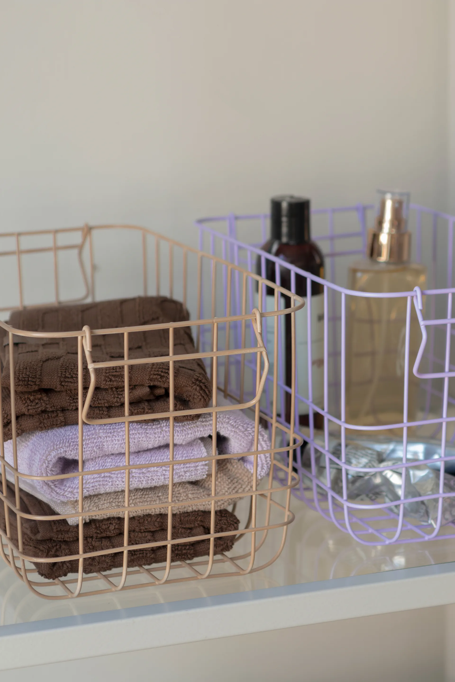 Cesto de arrumação Store-it pequeno, Areia Mette Ditmer