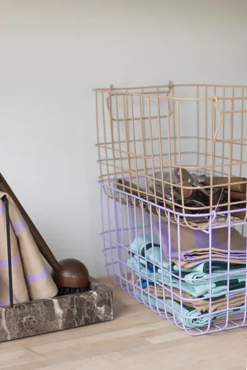 Cesto de arrumação Store-it pequeno - Areia - Mette Ditmer
