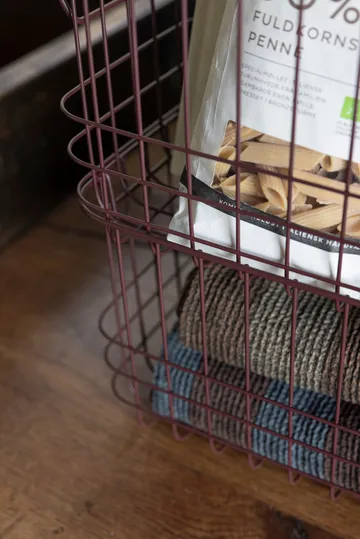 Cesto de arrumação Store-it pequeno - Vinho - Mette Ditmer