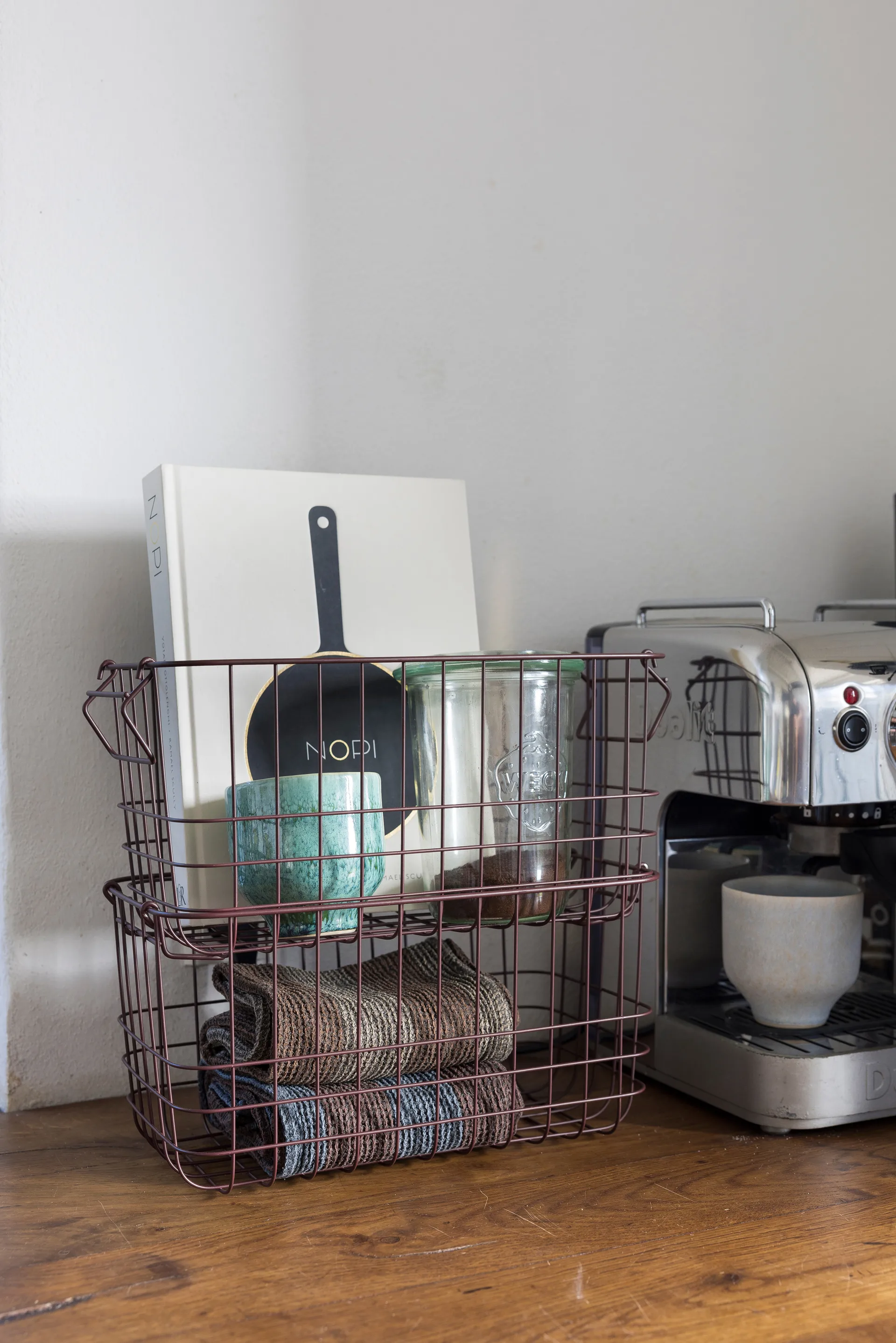 Cesto de arrumação Store-it pequeno, Vinho Mette Ditmer