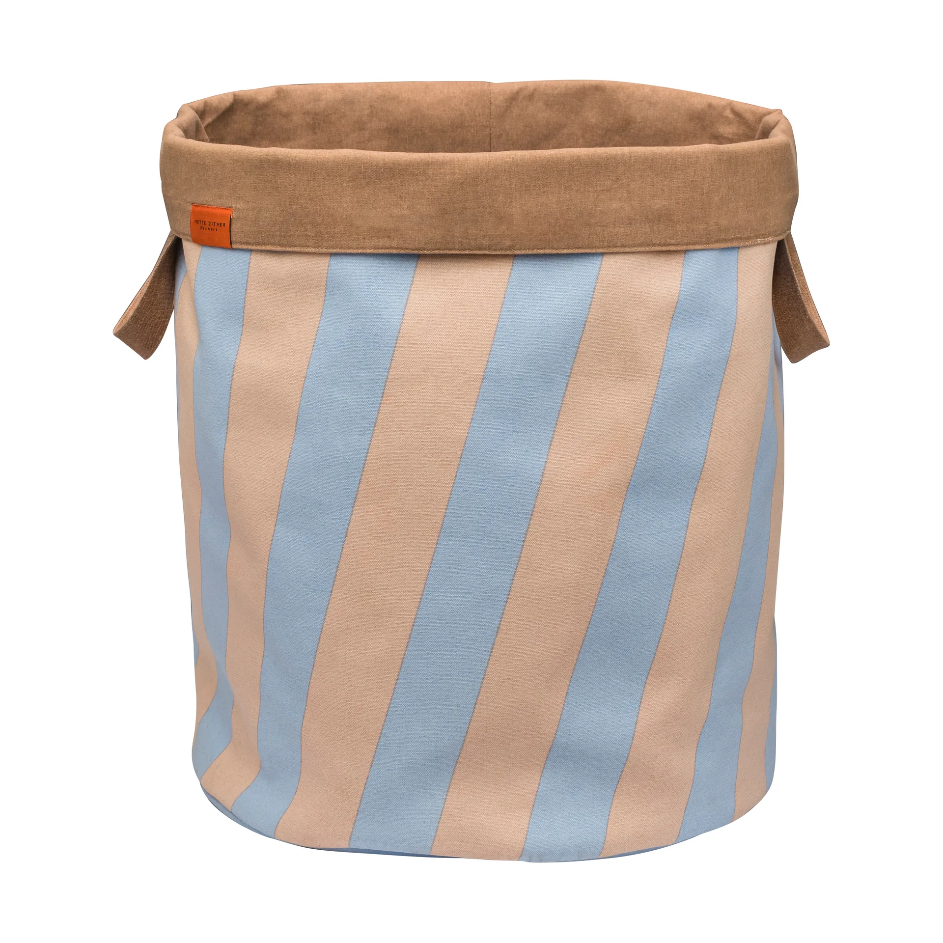 Cesto lavandeira Nova Arte 40x40x50 cm, Azul claro-rose powder Mette Ditmer