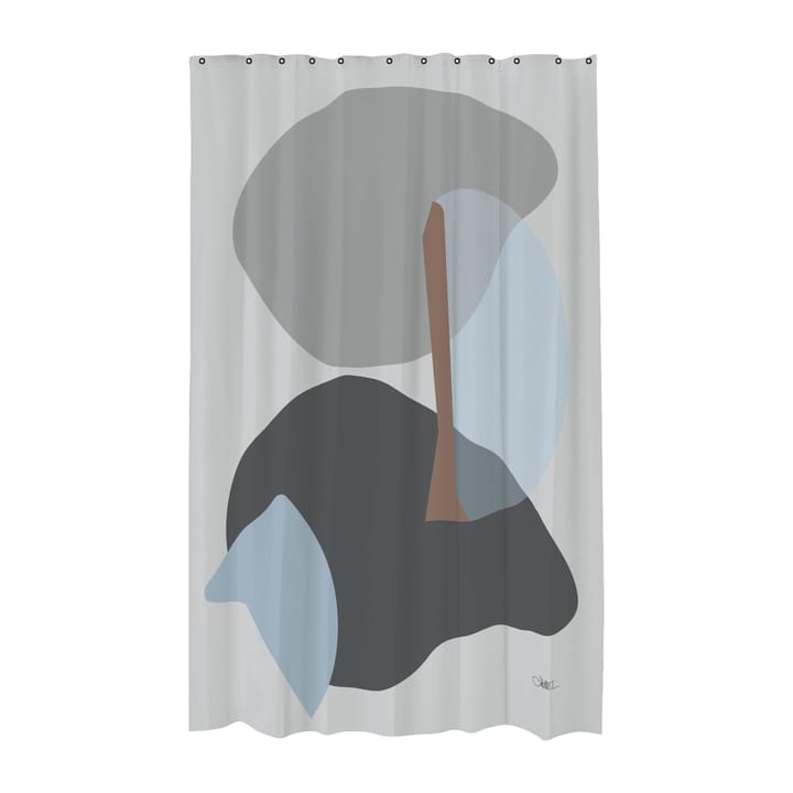 Cortina de chuveiro Gallery 150x200 cm - Light grey - Mette Ditmer