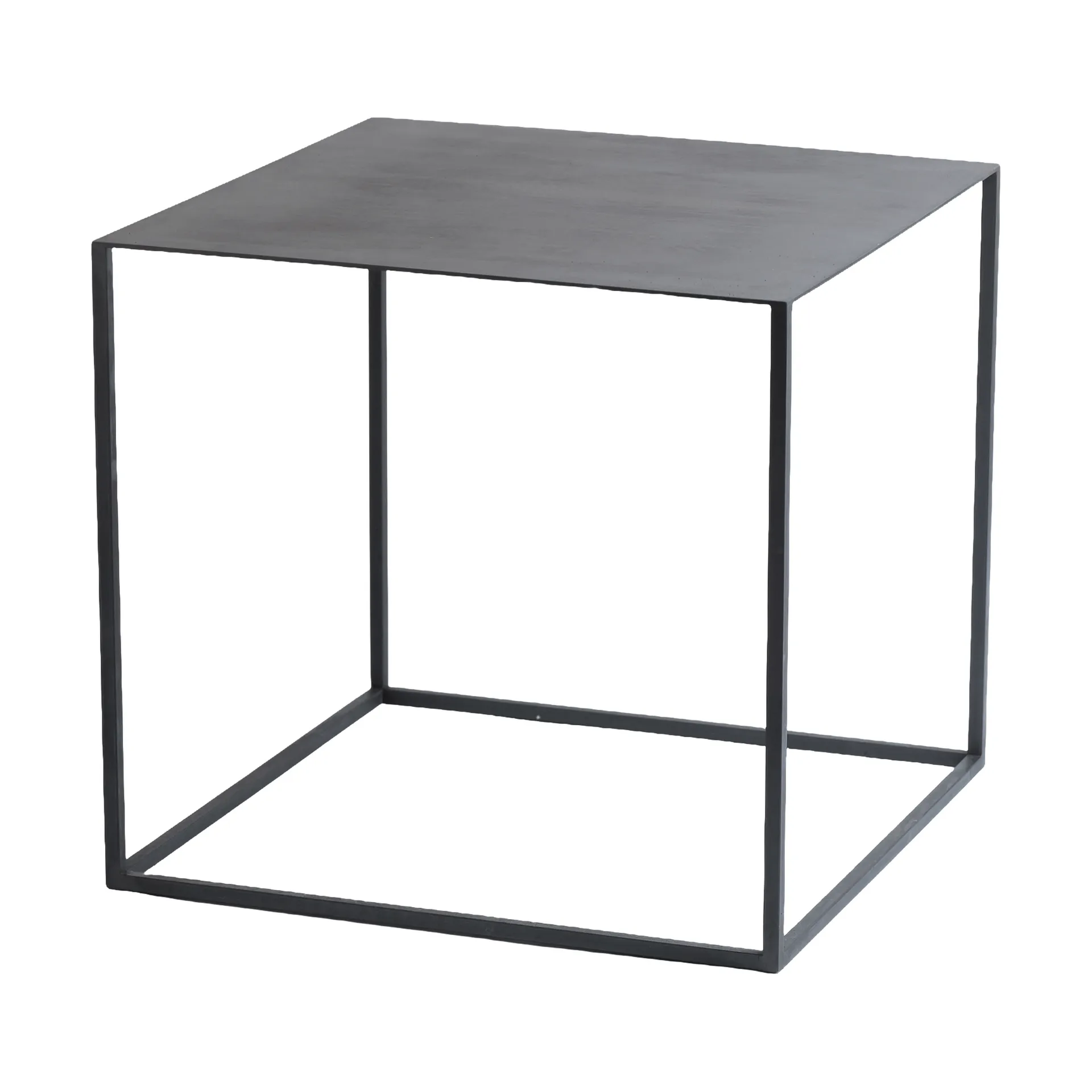 Cubic mesa de apoio, Preto, 43x43x40 cm Mette Ditmer