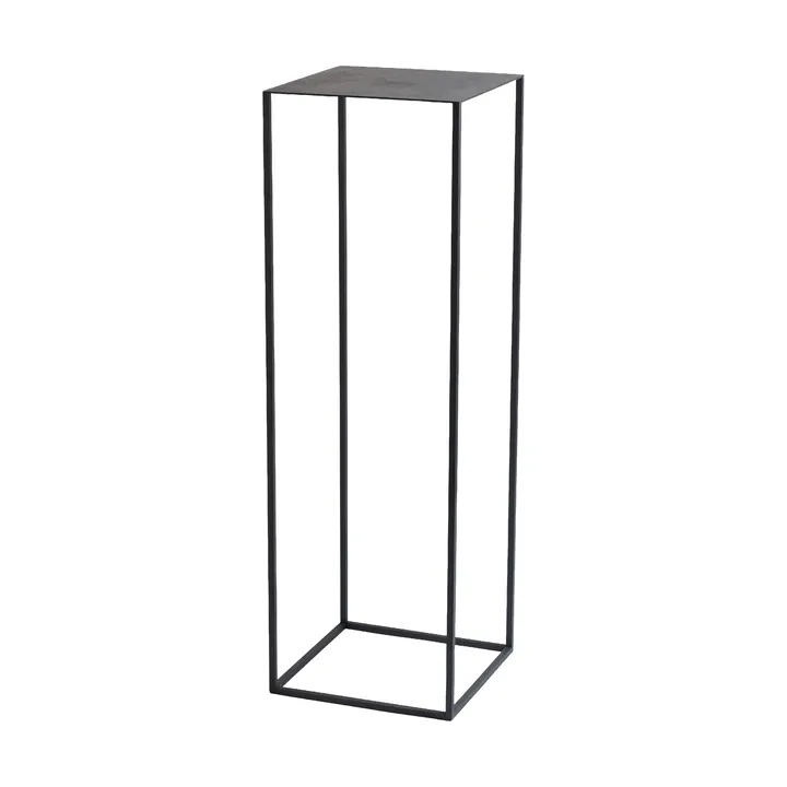 Cubic pedestal - Preto, 29x29x90 cm - Mette Ditmer