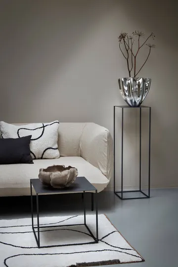 Cubic pedestal - Preto, 29x29x90 cm - Mette Ditmer