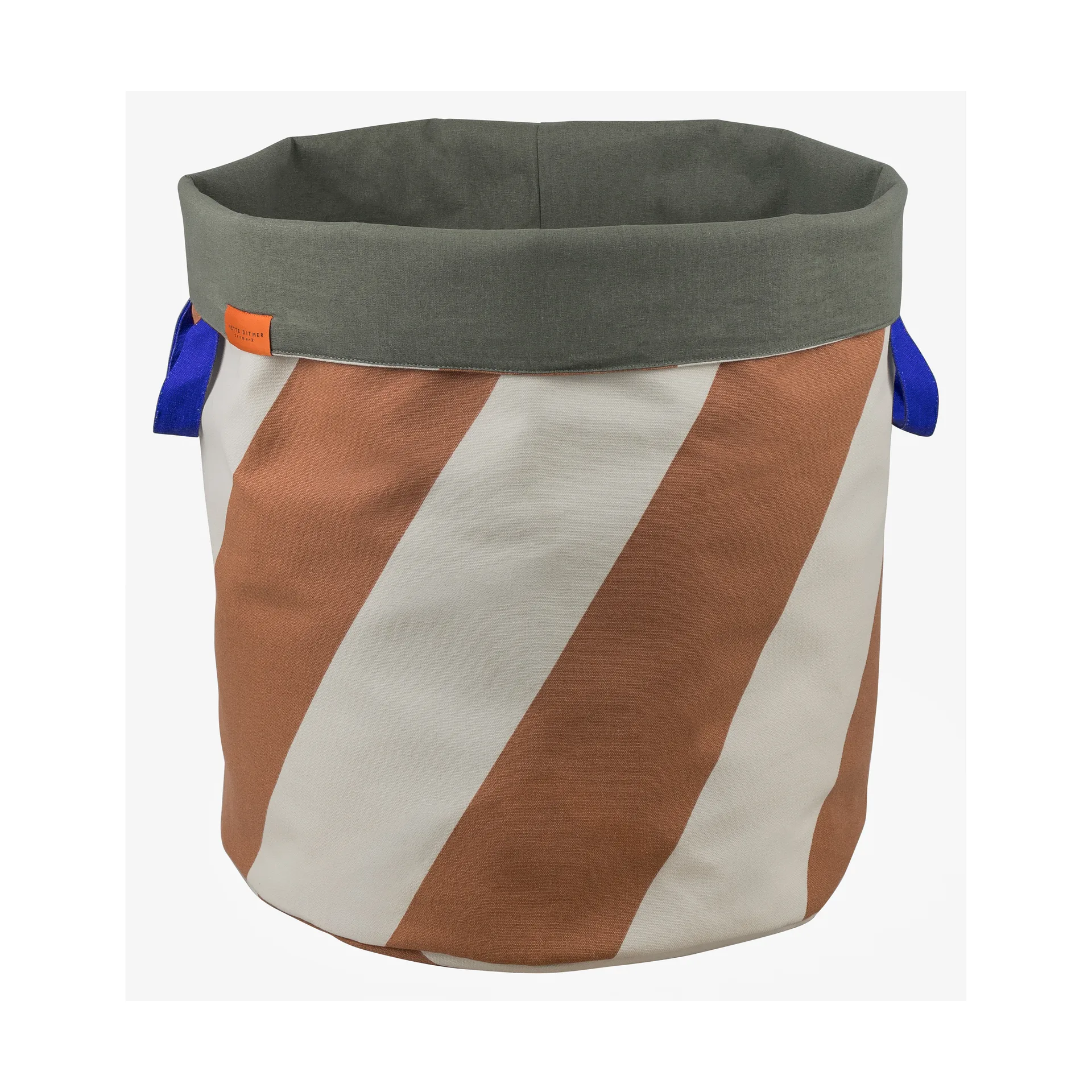 Diagonal cesto de roupa Ø40x50 cm, Tijolo-areia Mette Ditmer