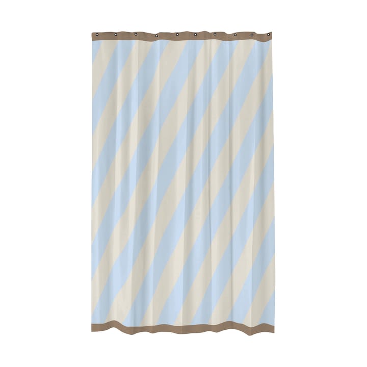 Diagonal cortina de duche 150x200 cm - Azul claro - Mette Ditmer