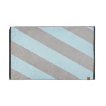 Diagonal tapete de banho 50x80 cm - Verde menta - Mette Ditmer
