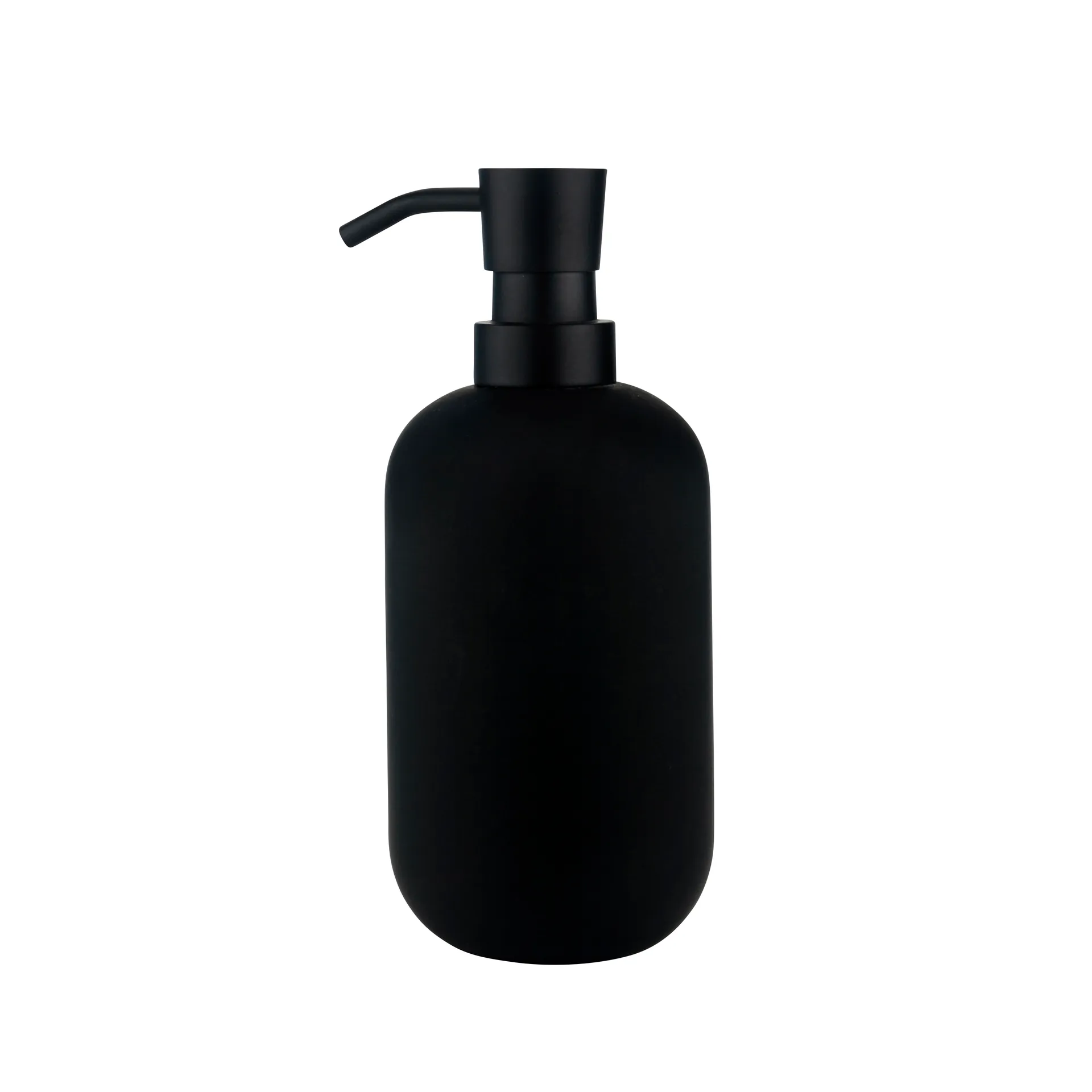 Dispensador de sabão Lotus alto, preto Mette Ditmer