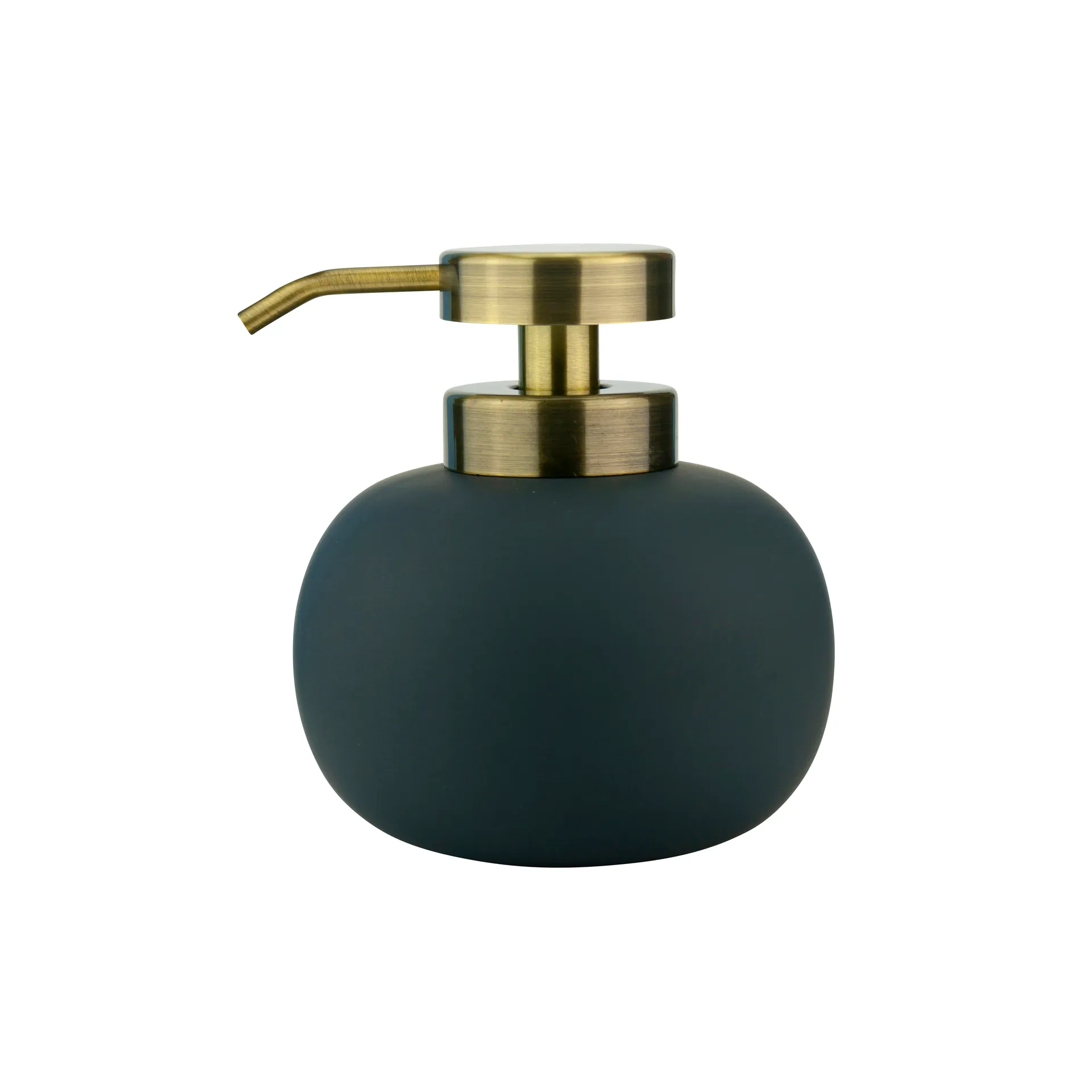 Dispensador de sabão Lotus baixo, anthracite Mette Ditmer