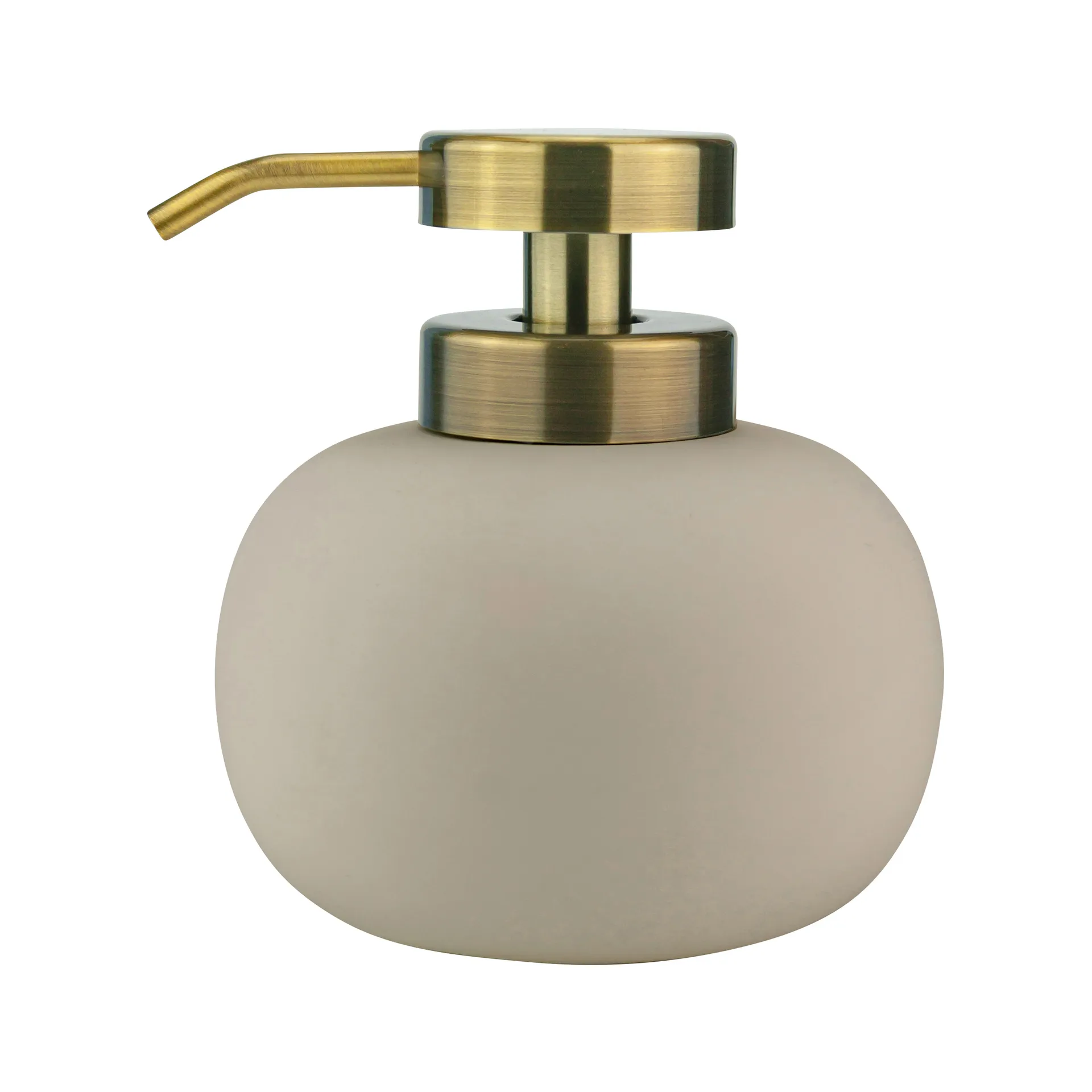 Dispensador de sabão Lotus, sand (creme) Mette Ditmer