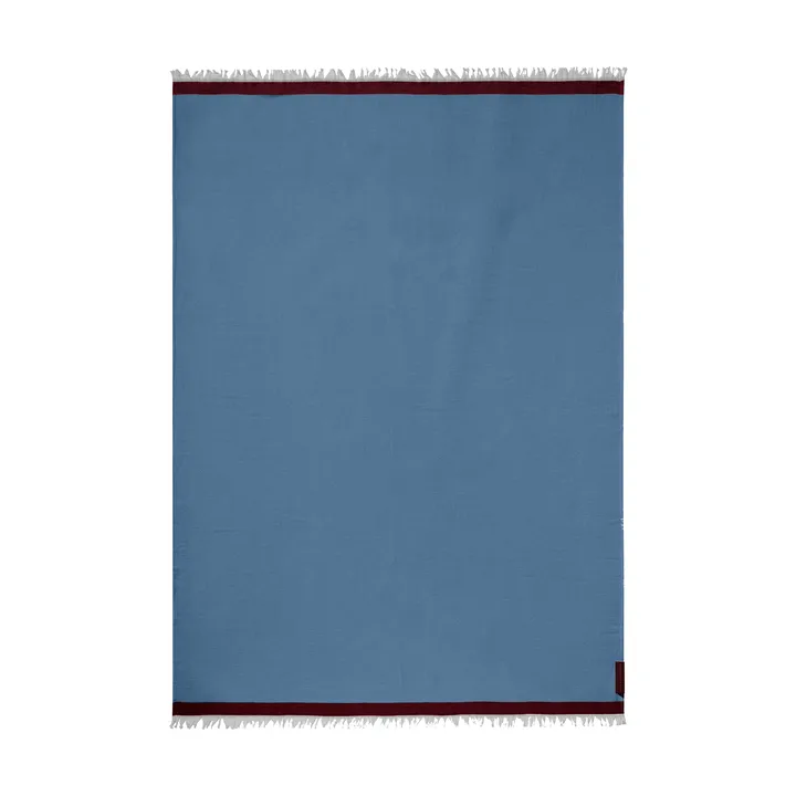 Duet manta - Blue-Beige (azul-bege), 130x175 cm - Mette Ditmer