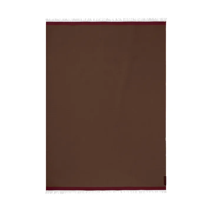 Duet manta - Brown-Beige (castanho-bege), 130x175 cm - Mette Ditmer