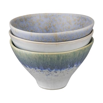 Elements tigela média Ø15,5 cm 3 peças - Azul - Mette Ditmer