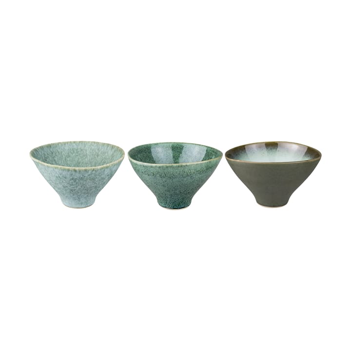 Elements tigela média Ø15,5 cm 3 peças - Verde - Mette Ditmer
