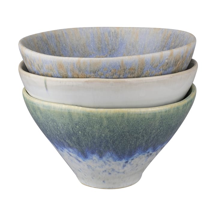 Elements tigela pequena Ø12 cm 3 peças, Azul Mette Ditmer