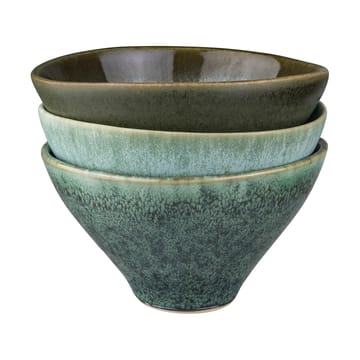 Elements tigela pequena Ø12 cm 3 peças - Verde - Mette Ditmer