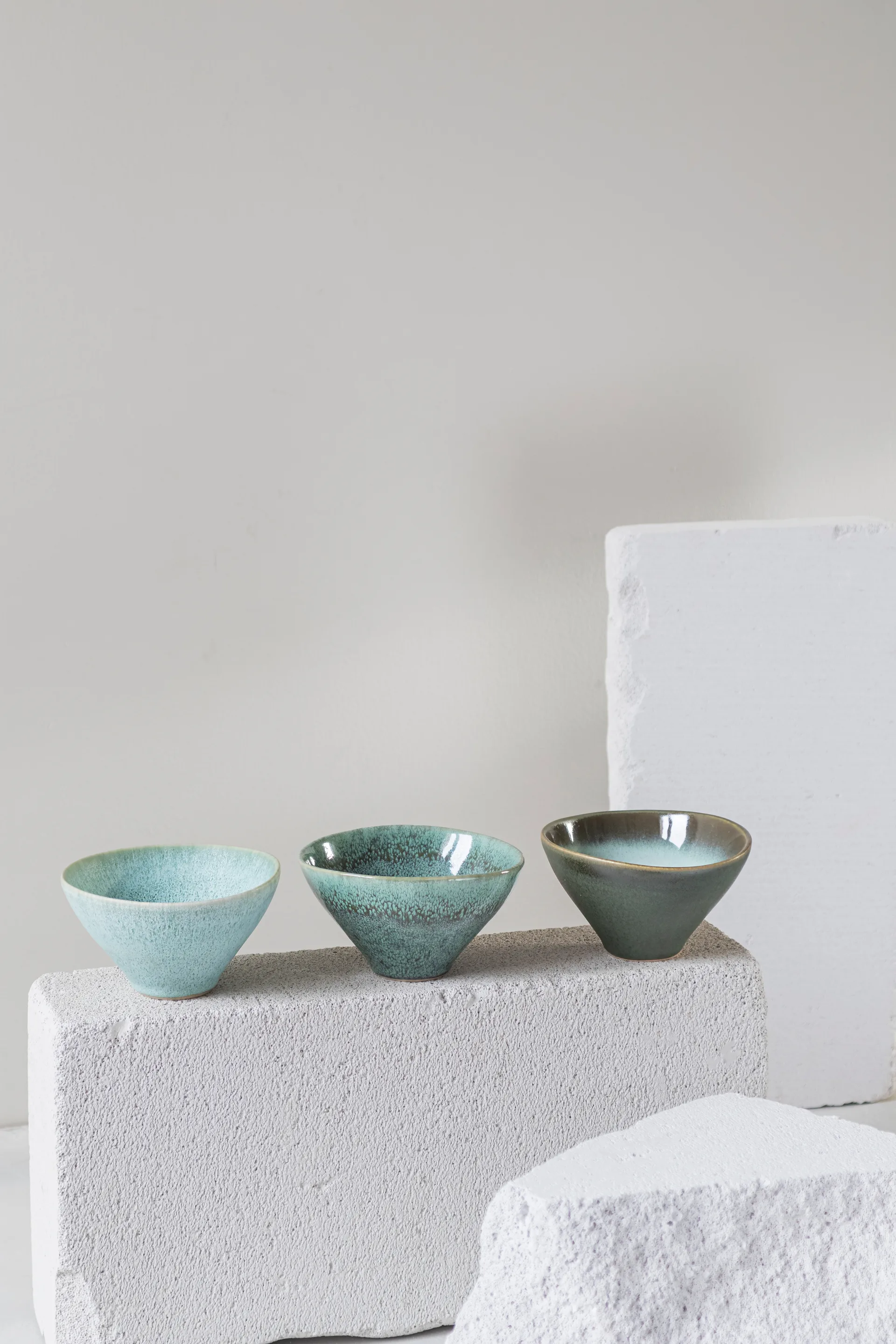 Elements tigela pequena Ø12 cm 3 peças, Verde Mette Ditmer